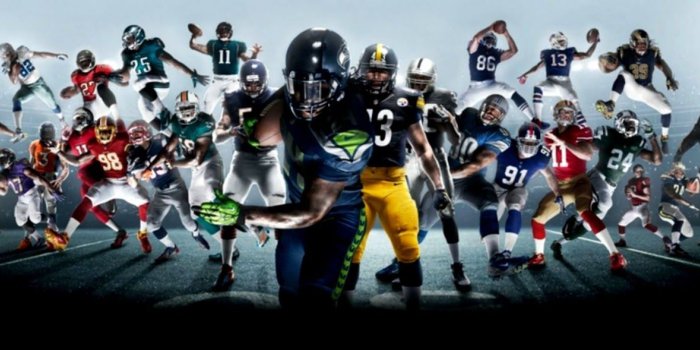 1600x589 Most Popular Nfl Teams Players Photo Wallpaper | Wallpapers Up