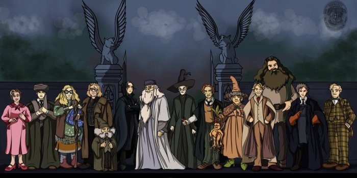 1134x705 Hogwarts professors - harry potter fan Art (31749803) - fanpop