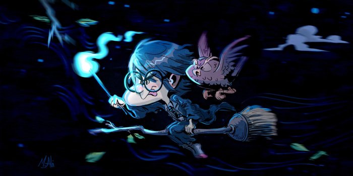 1920x1111 ArtStation - Harry Potter fan art , Imaginary Friend