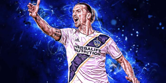2880x1800 Download wallpapers Zlatan Ibrahimovic, MLS, close-up, Los Angeles