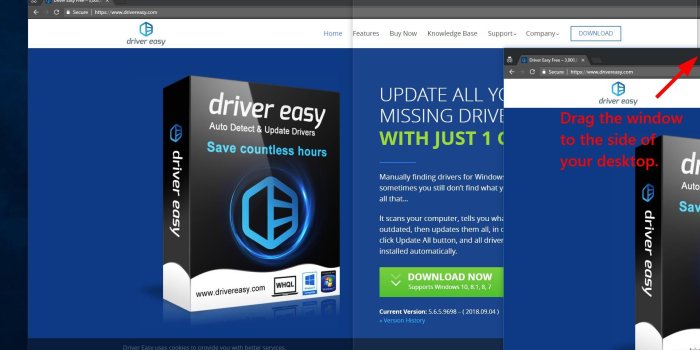 1920x1080 How to Split Screen in Windows 10 - Driver Easy