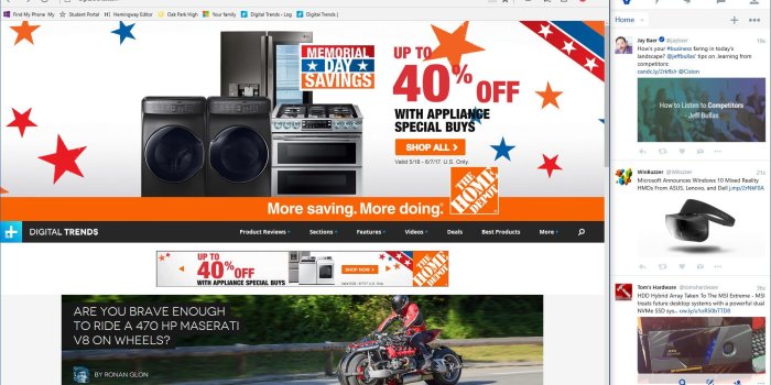 1920x1080 How to Split Your Screen in Windows 10 | Digital Trends