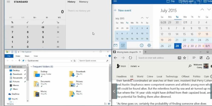 1920x1080 How to Split Your Screen in Windows 10 — Twice