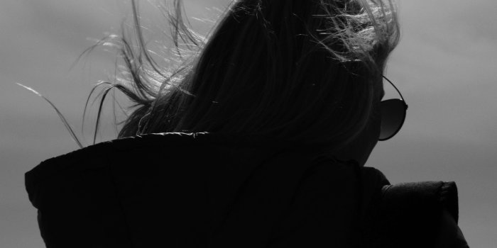 3840x2880 3062127 black and white, girl, hair, wind 4k wallpaper and