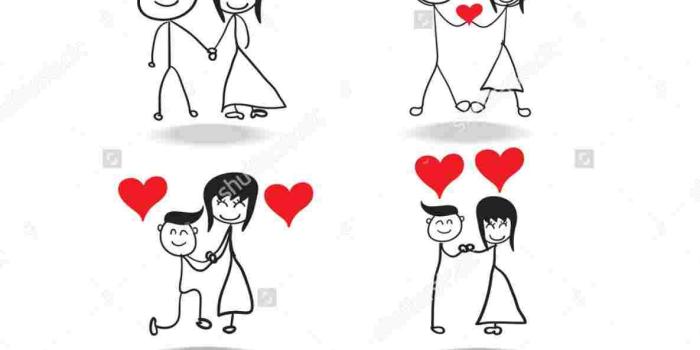 1185x1027 Relationship Cute Anime Couple Drawings