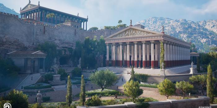 1920x1080 ArtStation - AC: Origins - The Temple of Apollo, George Vourdoulas