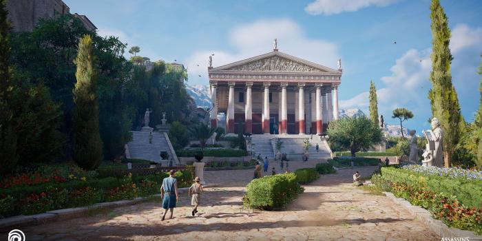 1920x1080 ArtStation - AC: Origins - The Temple of Apollo, George Vourdoulas