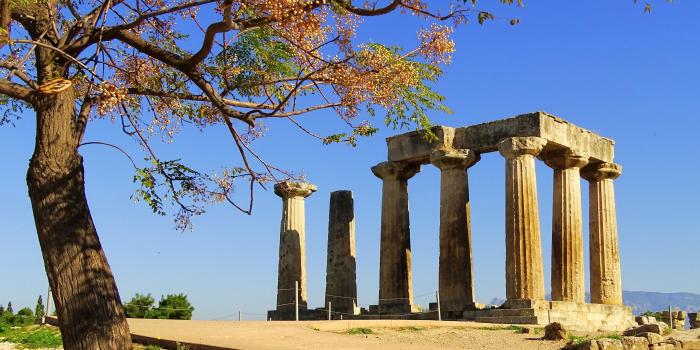 4535x2551 greek temple free image | Peakpx