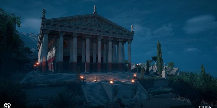 1920x1080 ArtStation - AC: Origins - The Temple of Apollo, George Vourdoulas