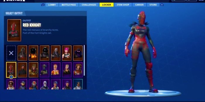 1280x720 FORTNITE ACCOUNT WITH, SKULL TROOPER, RED KNIGHT, BLACK KNIGHT. READ