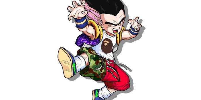2800x1867 Bape x Dragonball Z on Behance