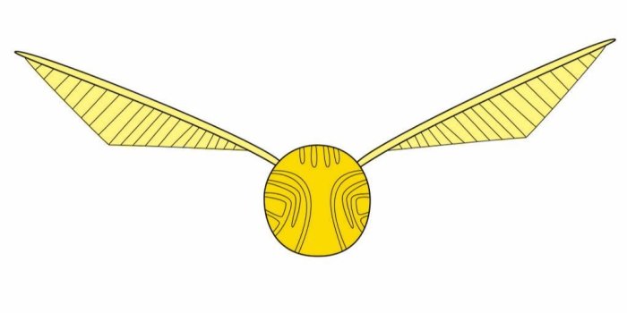 1024x768 Harry Potter Golden Snitch Drawing at PaintingValley.com | Explore