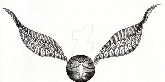 1008x792 Harry Potter Golden Snitch by emilyr103