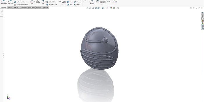 1920x1080 SOLIDWORKS Harry Potter's Golden Snitch Tutorial - Part 2
