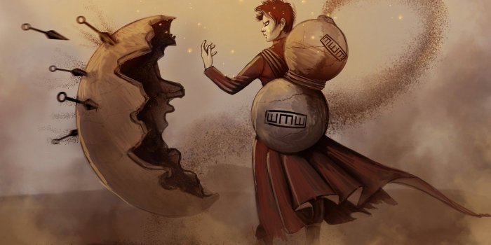 1920x1200 Download 1920x1200 Naruto, Gaara, Sand Bag, Kazekage Wallpapers for