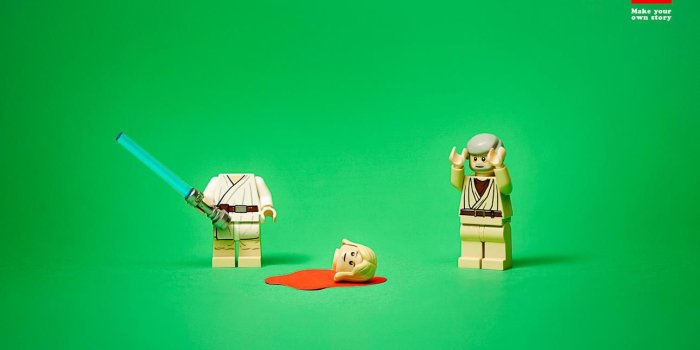 1290x850 Lego, Star Wars Print Advert By Cuca Escola de Criativos: Head | Ads