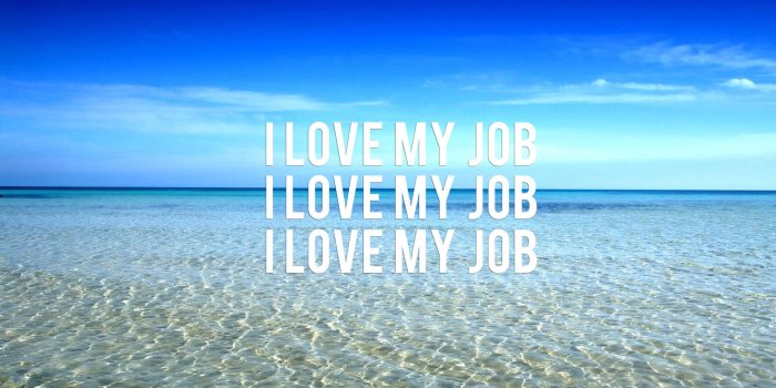 1920x1080 I LOVE MY JOB