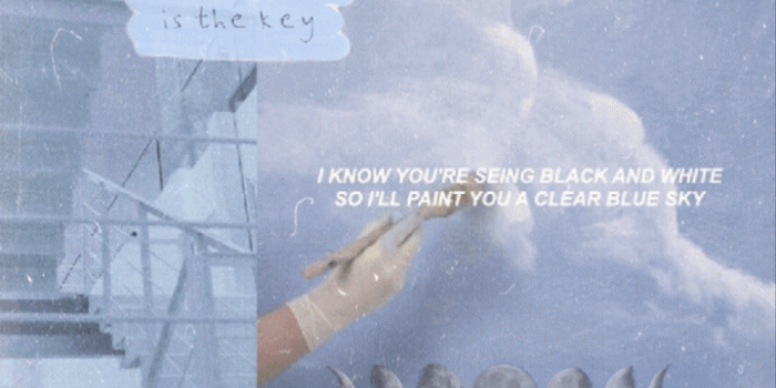 719x1280 Lockscreens☽ — Pastel blue aesthetic locks 