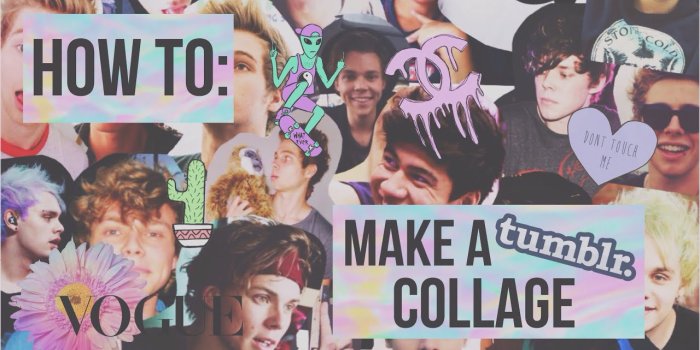 1280x720 How To: Make a Tumblr Collage! ♡