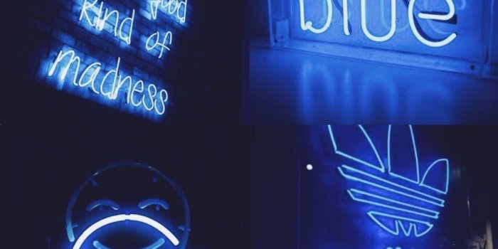 1150x2048 74+ Blue Neon Wallpapers on WallpaperPlay
