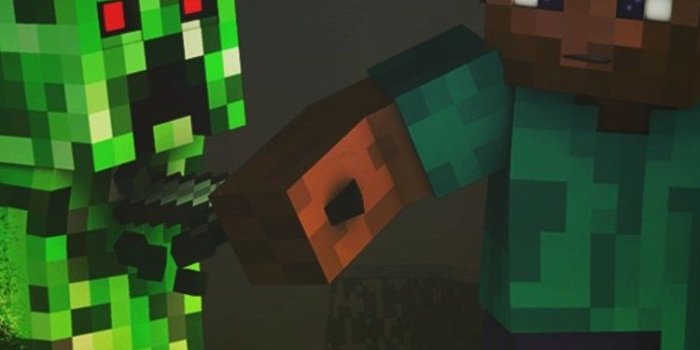 750x1334 750x1334 Minecraft Creeper iPhone 6, iPhone 6S, iPhone 7 HD 4k