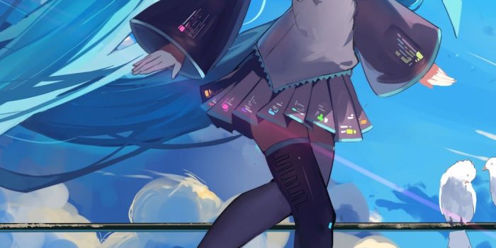 1080x1920 Hatsune Miku Anime Girl 4K Wallpaper #190