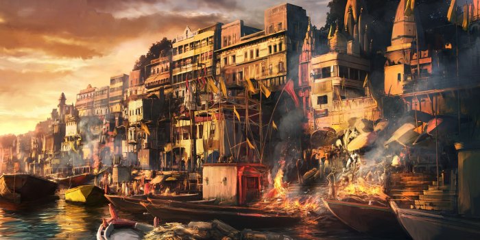 1920x1200 Free Fantasy City Wallpaper High Resolution at Cool » Monodomo