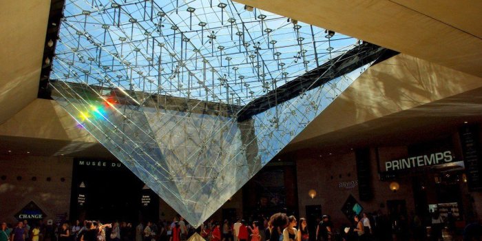 1200x803 Where to find the inverted pyramid of the Louvre, Paris - French Moments
