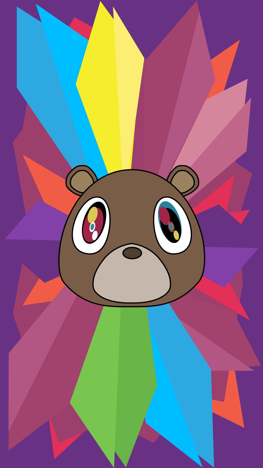 1080x1920 Kanye west bear wallpaper Gallery