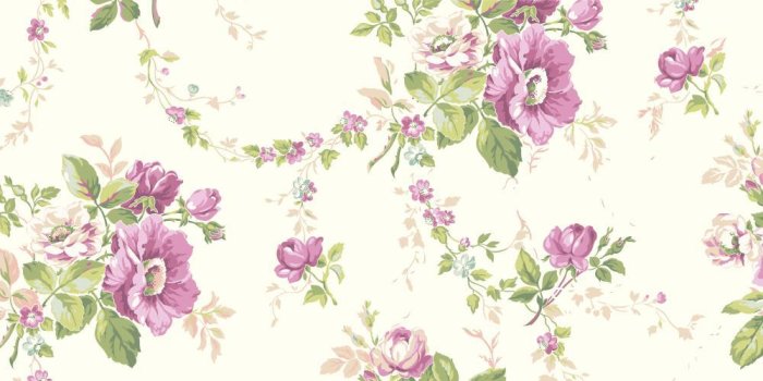 1000x1000 Botanical Fantasy AK7403Victorian Garden Wallpaper