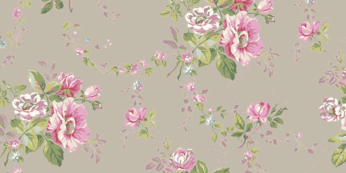 1000x1000 Ashford House Blooms Victorian Garden Wallpaper - Wallpaper & Border
