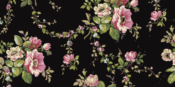1280x1280 Ashford House Blooms Victorian Garden Wallpaper #AK7402