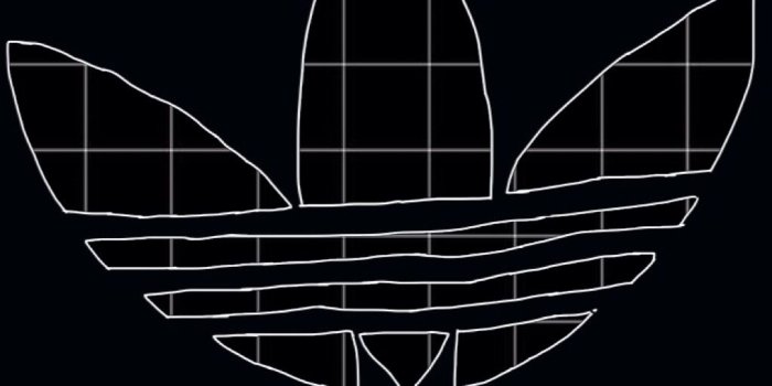 1024x1024 adidas, aesthetic, black, cute, grid, grunge, wallpaper - image