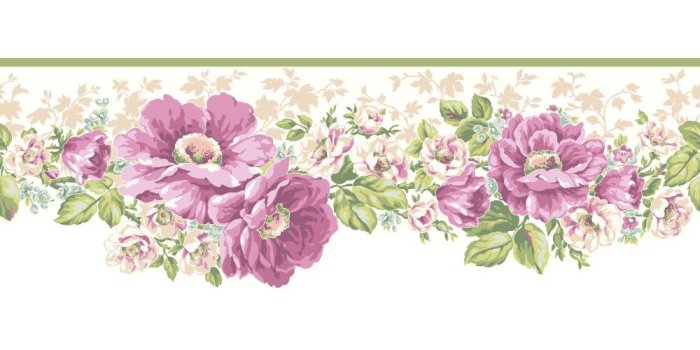 1000x1000 Botanical Fantasy AK7408BVictorian Garden Border Wallpaper