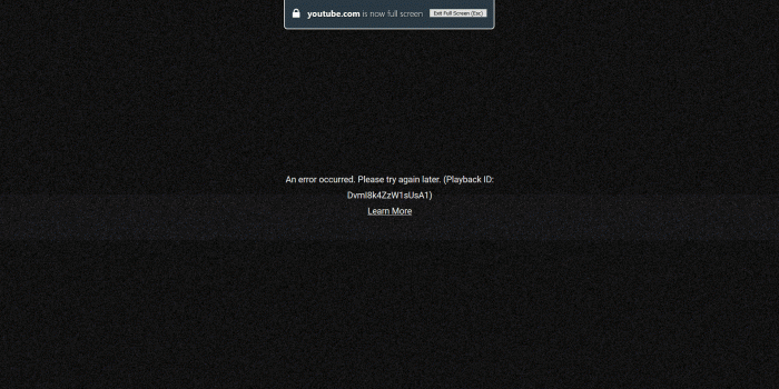 1920x1080 Youtube Playback Error with Adblockers - Programs, Apps and Websites