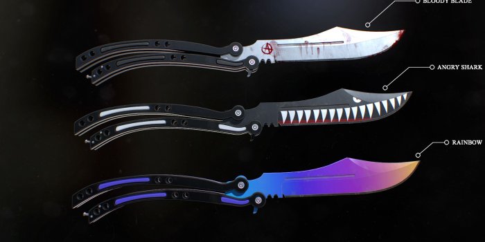 1920x1080 ArtStation - CS GO : Butterfly knife, Vincent Moreira