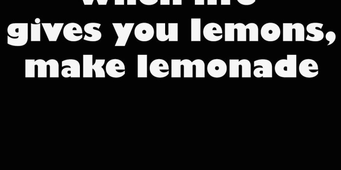 1080x1920 Quote Lemons Solid Black Smartphone Wallpapers HD ⋆ GetPhotos