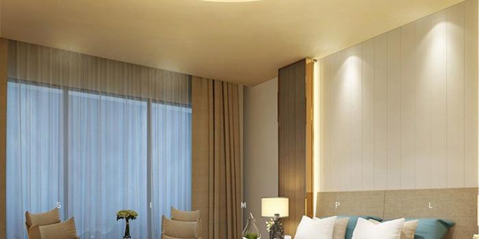 1000x1109 PJ392 LED Simple Modern Round Bedroom Restaurant Balcony Lamps