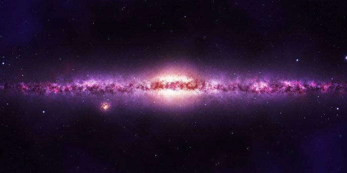 1920x1080 Galaxy Stars Purple Wallpaper [1920x1080]