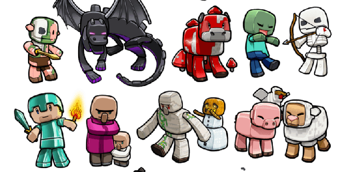 884x903 Free download Lil Minecraft Monsters REBOOT by ghostfire [884x903