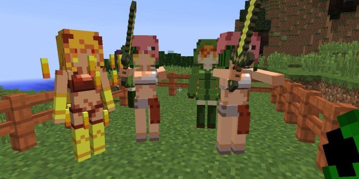 1280x1024 Cute Mob Models [1.8] for Minecraft