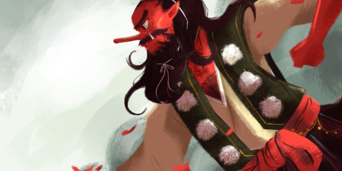 5120x3200 Tengu: The Japanese Demon That's Basically a Mini-God