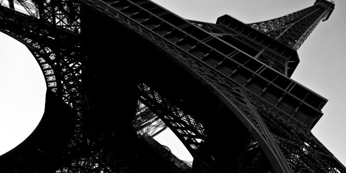 1920x1080 Cool Black And White Wallpapers Resolution Desktop - Eiffel Tower