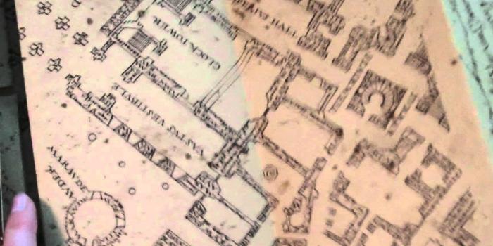 1680x1050 Noble Collection: Marauder's Map (Nice View Of Details) YouTube