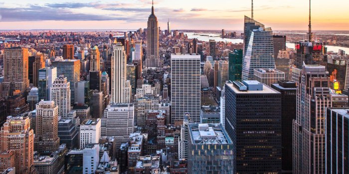 4096x2160 new york city sunset hd 4k ultra hd wallpaper | macbook background