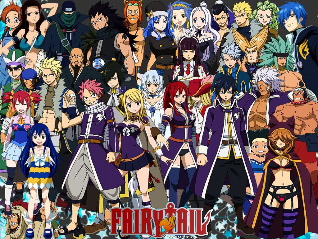 1024x768 Fairy Tail wallpaper HD 2018