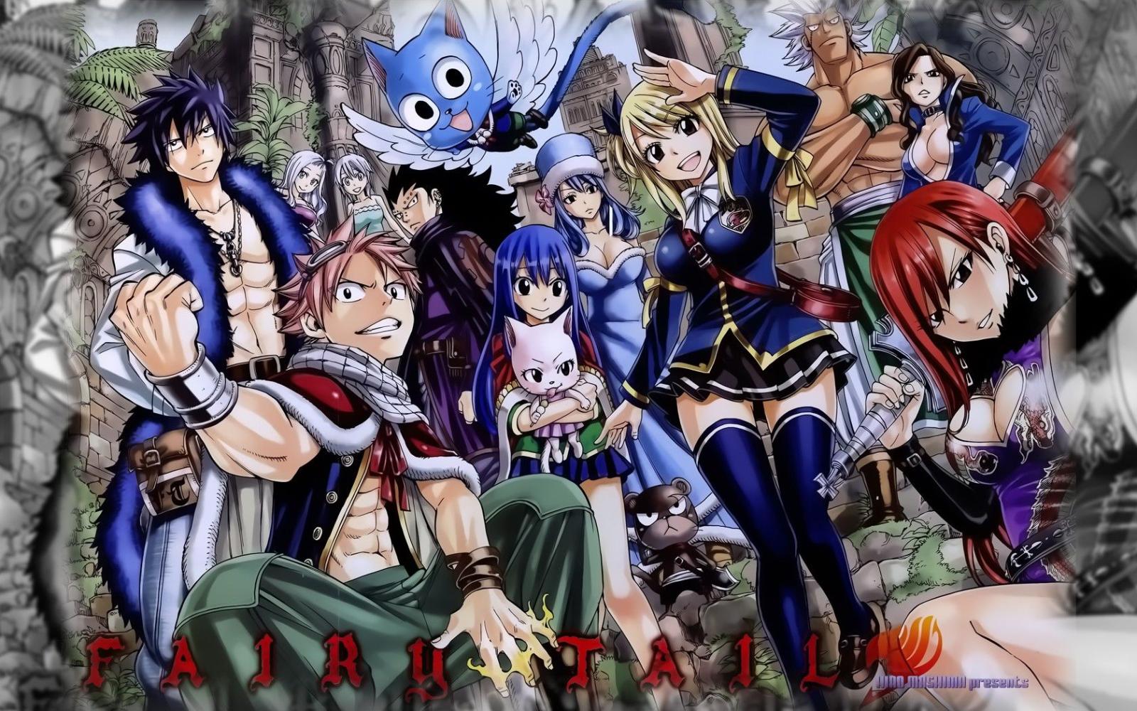 1680x1050 Anime Wallpaper Fairy Tail (34+ images) on Genchi.info