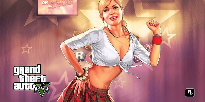 1920x1080 Wallpaper GTA GTA 5 Female students Girls Games Vector 1920x1080