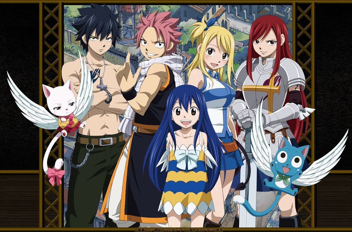 1235x815 Fairy Tail Anime Wallpaper - Wallpapers Browse
