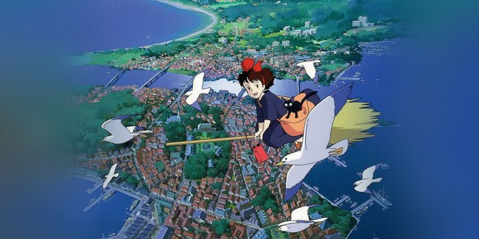 1366x768 wallpaper for desktop, laptop | as08-studio-ghibli-art-illustration